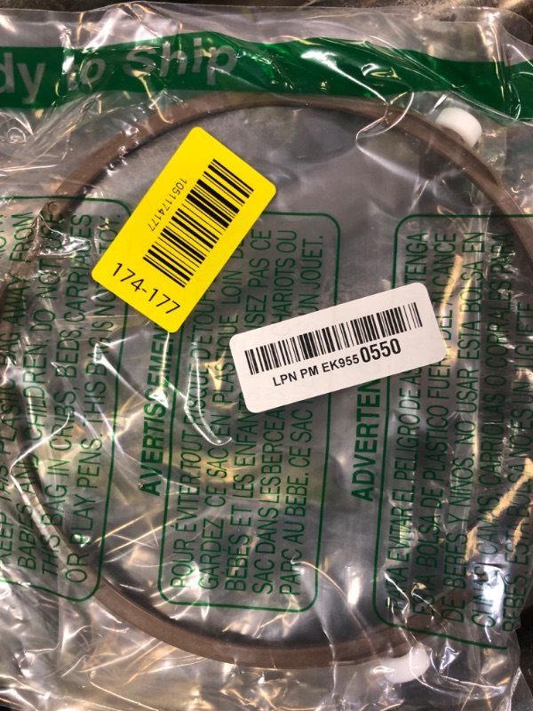 Photo 1 of 7in Microwave Oven Tray Roller Ring, Microwave Turntable Ring with Rotating Core Glass Plate Tray Support Holder Microwave Spinner Replacement for 9.65-10.63in Glass Plates