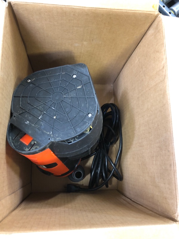 Photo 1 of Prostormer Sump Pump, 1/2HP 2110GPH Sumbersible Water Pump, Portable Electric Pump with Build-in Float Switch for pool draining, Crop Irrigation, Yard and Flooded Cellar