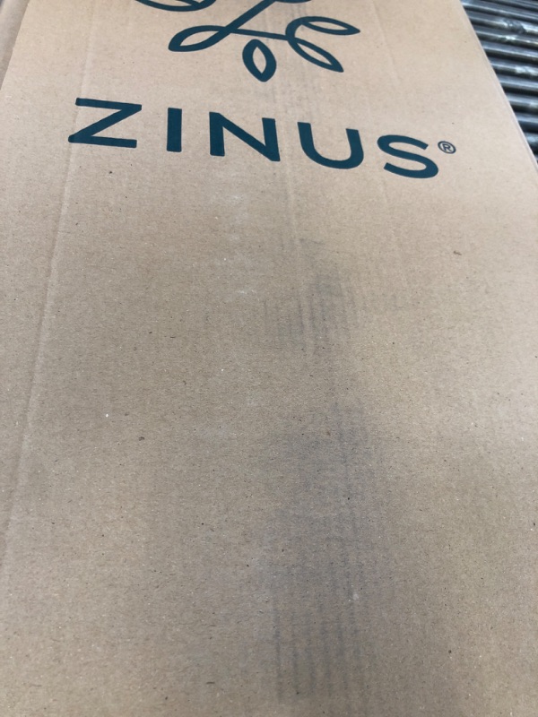 Photo 1 of ZINUS 12 Inch Green Tea Essential Memory Foam Mattress [New Version], King, Fiberglass Free, Medium Feel, Breathable Airflow Memory Foam, Certified Safe Foams & Fabric, Mattress in A Box