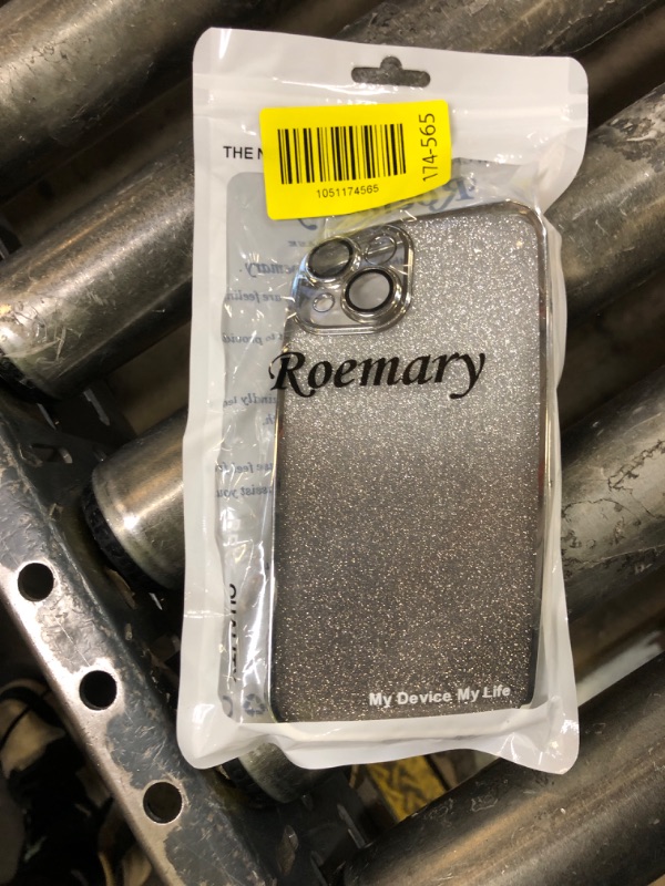 Photo 1 of Roemary Mirror Stand Case for iPhone 14,for iPhone 14 with Makeup Mirror Design,Cartoon Folding Bracket Kickstand Phone Case-Silver Cartoon