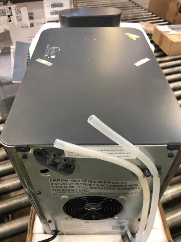 Photo 1 of GE Profile Opal 2.0 XL with 1 Gallon Tank, Chewable Crunchable Countertop Nugget Ice Maker, Scoop included, 38 lbs in 24 hours, Pellet Ice Machine with WiFi & Smart Connected, Stainless Steel
