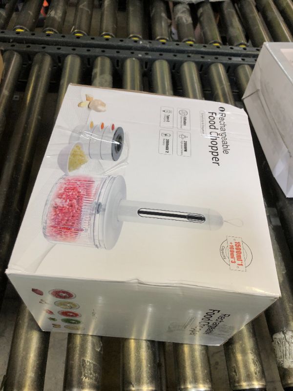 Photo 1 of TTFTTF Glass Food Processor with 3 Blades & 4 Bowls (8 Cup + 3x0.5 Cup), Small Food Processor& Meat Grinder - Compact Design for Meal Prep, Baby Food, Sauces - Dishwasher Safe