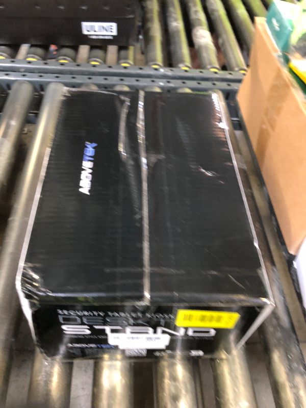 Photo 1 of AboveTEK Anti-Theft Tablet Stand – iPad Locking & Security Stand, Countertop & Wall Mount POS Stand, 360° Swivel Kiosk Stand for iPad/iPad Air/iPad Pro – Ideal for Retail Business (Black)