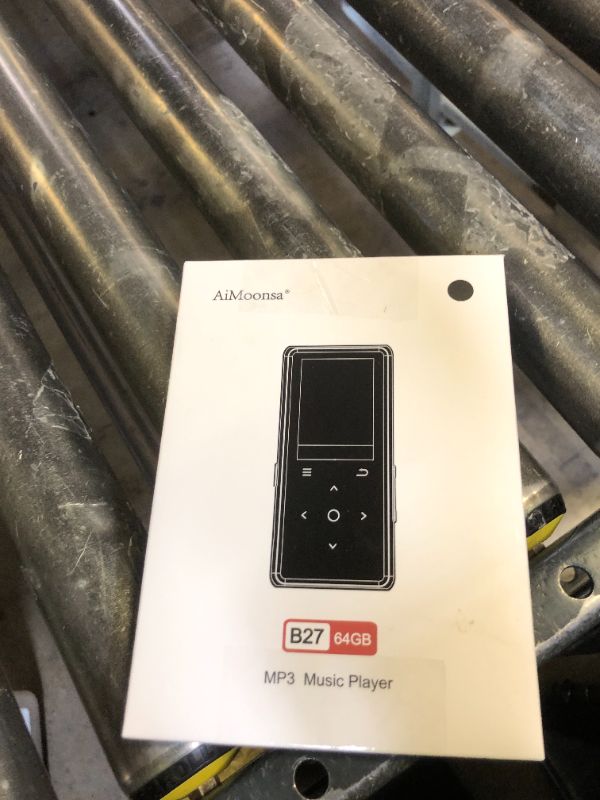 Photo 1 of 64GB MP3 Player with Bluetooth 5.2, AiMoonsa Music Player with Built-in HD Speaker, FM Radio, Voice Recorder, HiFi Sound, E-Book, Earphones Included