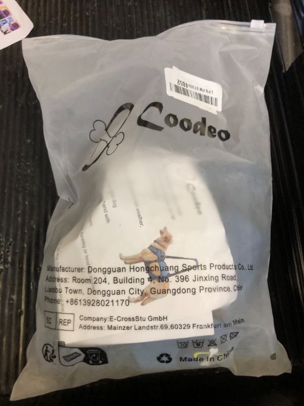 Photo 1 of Coodeo Dog Lift Harness, Full Body Support & Recovery Sling, Pet Rehabilitation Lifts Vest for Old Dog with Arthritis Walk(Bule,L)