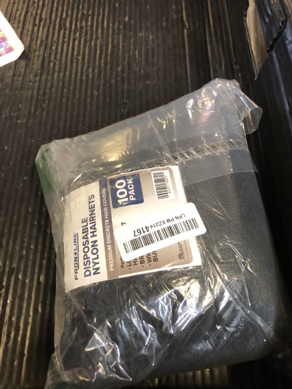 Photo 1 of 120 Pcs Disposable Bouffant Caps, 21 Inches Random Color Hair Nets for Women and Men, Polypropylene Non-Woven Hair Nets for Food Service Workers, Labs, Hospital, Salon, Kitchen (Black or White)