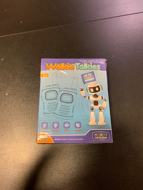 Photo 1 of Walkie Talkies for Kids Boys Rechargeable: 2 Pack Kids Walkie Talkies Outdoor Toys for 3 4 5 6 7 8 Year Old Boys Birthday Gifts Age 3-8 Year Old Gift Ideas Hiking Camping