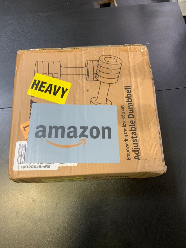 Photo 1 of EAST MOUNT Adjustable Dumbbells 5 lb Dumbbells Set of 2 / Pair 10 lb Total Free Weights 6 in 1 Women Hand Weights for Home,Office,Gym Exercise Training 2lb 3lb 4lb 5lb Fast Adjust