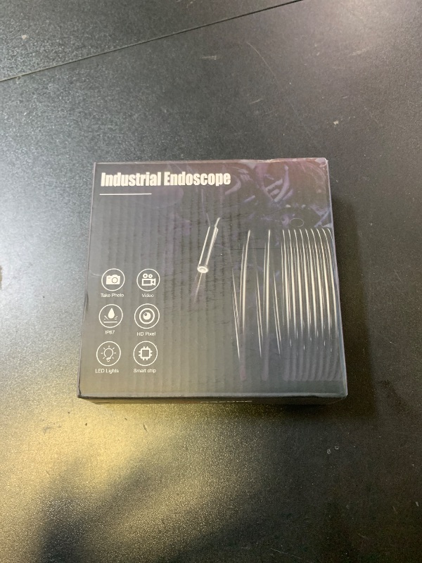 Photo 1 of Endoscope Camera with Light, NEGAHU 1080P HD Camera with 6 Adjustable LEDs 0.3IN 3 in 1 Snake (Support iPhone,Type-C,Android), IP67 Waterproof,9.8FT Semi-Rigid
