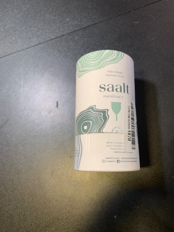 Photo 1 of Saalt Menstrual Cup - Premium Design - Most Comfortable Period Cup - #1 Active Cup - Wear for 12 Hours - Soft, Flexible, Reusable Medical-Grade Silicone - Made in USA