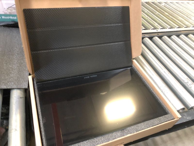 Photo 1 of Visual Beat 17.3'' 4K Portable Touchscreen Monitor, UHD 500Nits 100% AdobeRGB IPS HDR Travel Display, USB, Type-C & HDMI, Dual Speakers, VESA & Smart Cover - for Laptop PC Phone PS4/5 Xbox etc.