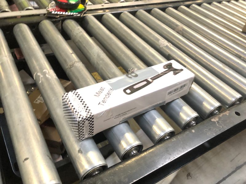 Photo 1 of ??Checkered Chef Meat Tenderizer Tool - Dishwasher Safe Metal Kitchen Mallet for Tenderizing Chicken, Beef, Pork & Nuts with Non-Slip Grip