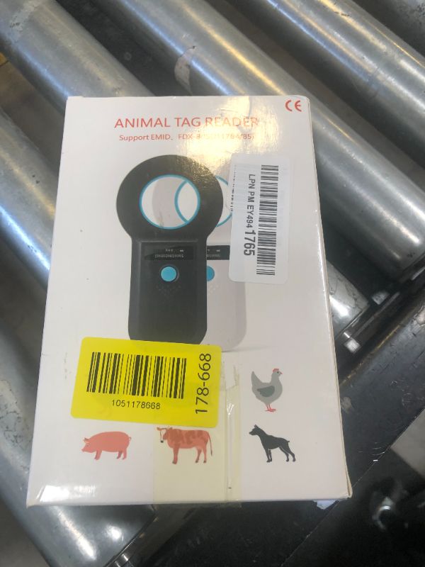 Photo 1 of ZIZEV Pet Id Microchip Scanner Animal Elephant Handheld Reader Card Reader Mobile Credit Card Readers