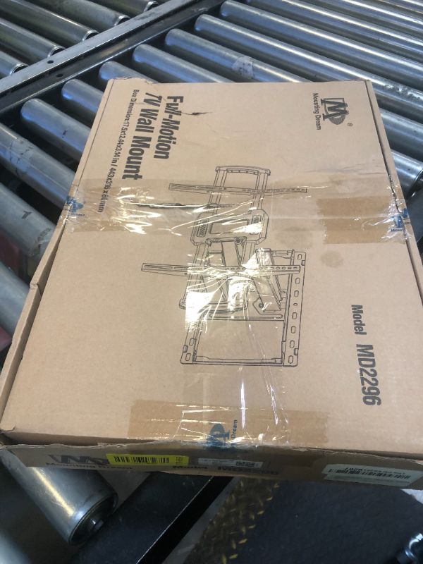 Photo 1 of Mounting Dream TV Wall Mount, UL Listed Full Motion Mount Bracket for 42-84 Inch Flat Screen TVs, Swivel Articulating Dual Arms, Max VESA 600x400mm, 100 LBS Loading, Fits 16 Inches Wood Studs, MD2296