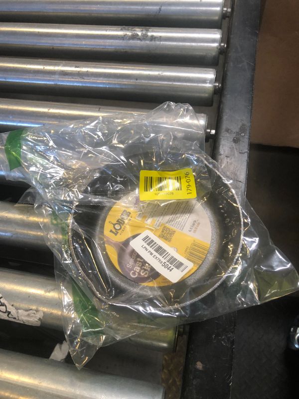Photo 1 of Lodge 6-1/2 Inch Cast Iron Pre-Seasoned Skillet – Signature Teardrop Handle - Use in the Oven, on the Stove, on the Grill, or Over a Campfire, Black