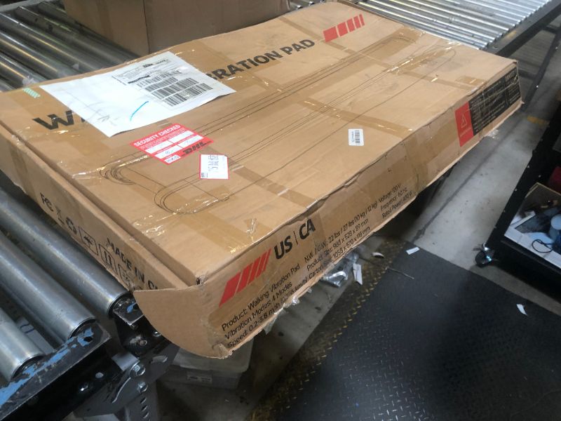 Photo 1 of Walking Pad Treadmill with APP, 3 in 1 Under Desk Treadmill, 2.5HP Low Noise Walking Vibration Pad with Remote Control,Portable Treadmills for Home Office, Red