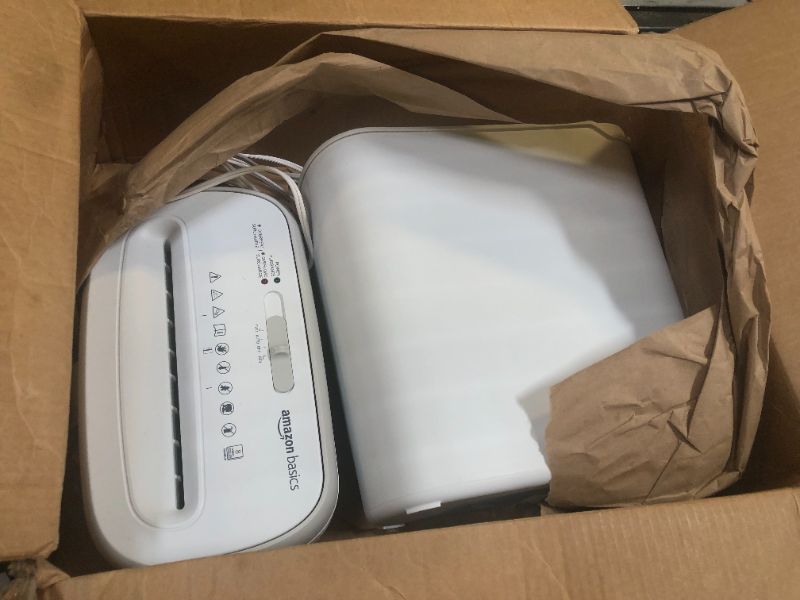 Photo 1 of amazon basics paper shredder 