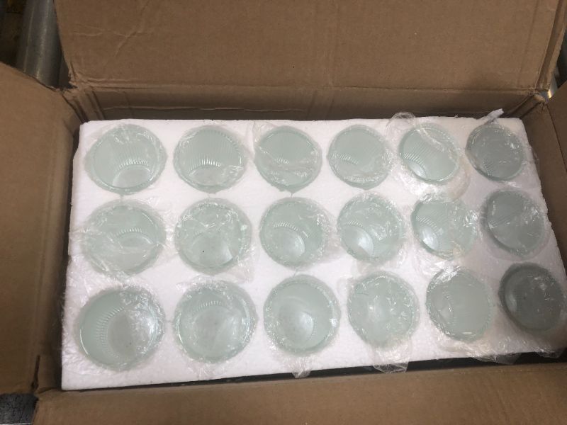 Photo 1 of 36 Pcs Votive Candle Holders - Clear Glass Tea Lights Candle Holder in Bulk for Table Centerpiece, Tealight Candle Holder for Weddings, Home Decor, Baby Shower, Special Occasions?Clear?