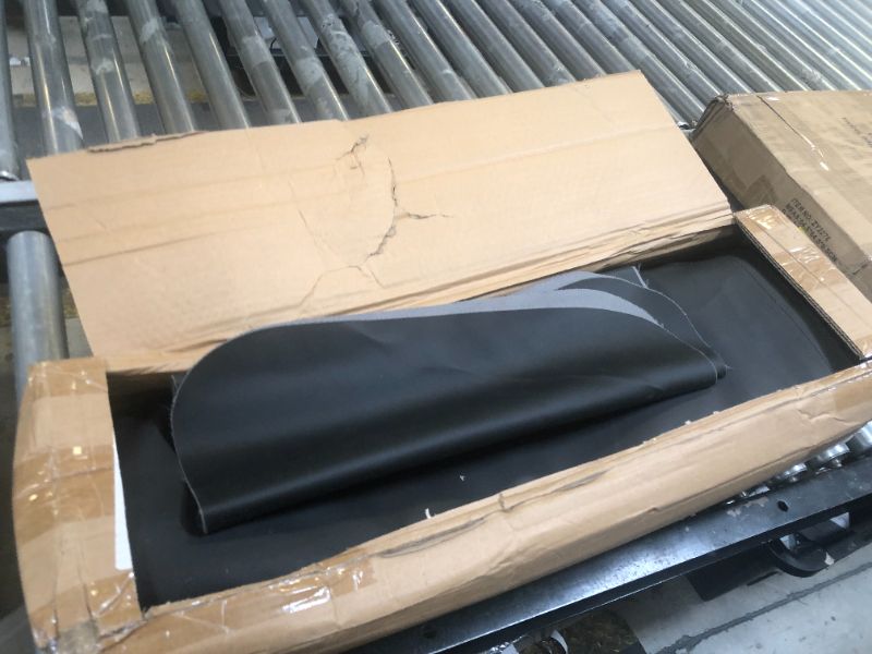 Photo 1 of KUAFU Replacement Soft Top Compatible with 1987-1995 Jeep Wrangler YJ 2 Door Sailcloth Vinyl Black Roof, Zip Out with Tinted Plastic Windows w/o Front Upper Door Skins