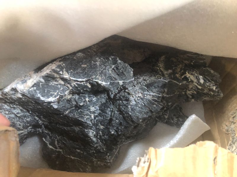 Photo 1 of FISCAPE 18-20 Inches Natural Seiryu Stone 1 PCS Ultra Large Aquarium Rocks for Aquascaping, Aquarium Landscaping, Terrariums, Fish Tank Decoration, Vivariums, Paludarium, Amphibian Enclosures