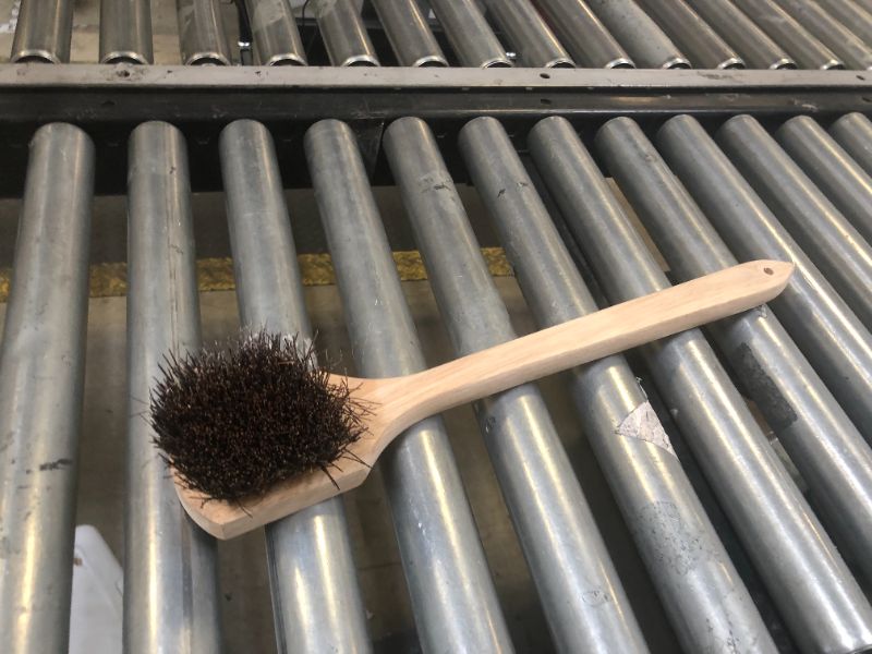 Photo 1 of SPARTA 4549300 Flo-Pac Plastic Grout Brush, Scrub Brush, Cleaning Brush With Stiff Palmyra Bristles For Cleaning, 20 Inches, Tan