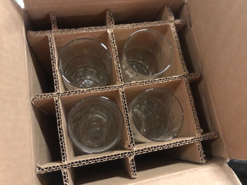 Photo 1 of Libbey Tiki Bamboo Highball Drinking Glasses,Iconic 16 Oz Tall Cocktail Glasses Set of 4,Modern Highball Cocktail Glasses