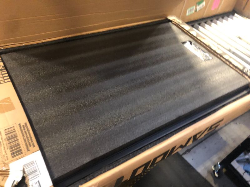Photo 1 of SAMOUT Fridge Slide with Chopping Board, Inner 39.2 x 22.4in, Vehicle Refriderator Slider with 4 Buckle Straps, Max 287 LBS, 3rd Gen