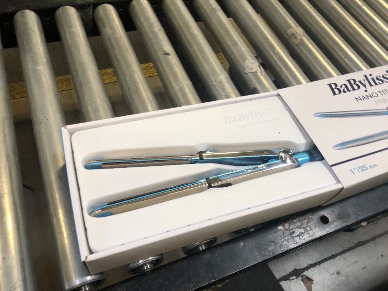 Photo 1 of BaBylissPRO Nano Titanium Flat Iron Hair Straightener, 1" Prima Iconic Hair Straightener Iron & Curling Iron for Professional Salon Results and All Hair Types