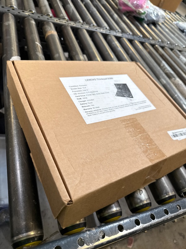 Photo 1 of Lenovo ThinkPad E580 15.6" HD, Core i5-7200U 2.5GHz, 16GB RAM, 512GB Solid State Drive, Windows 10 Pro 64Bit, CAM (Renewed)