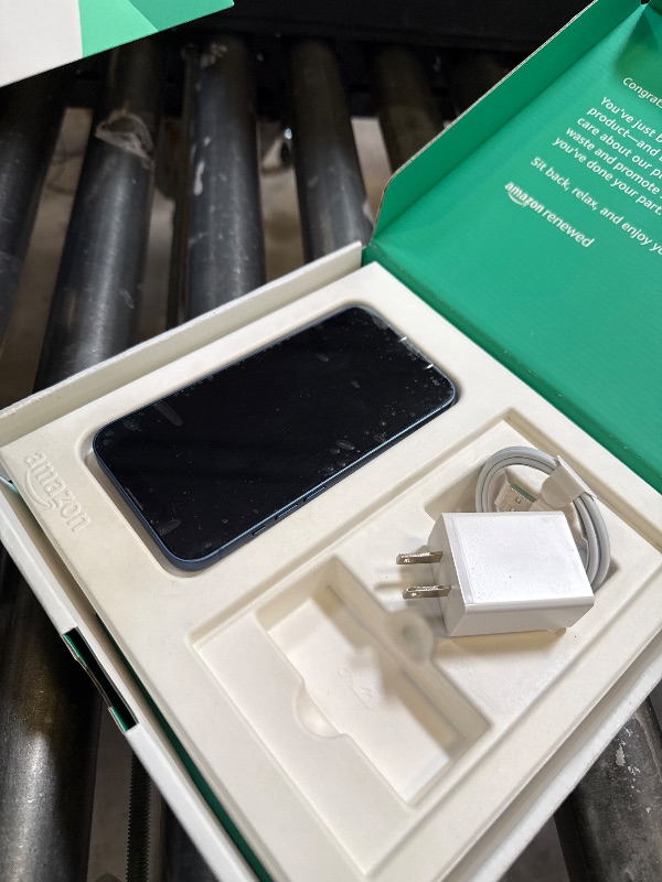 Photo 1 of Apple iPhone 13, 128GB, Blue - Unlocked (Renewed Premium)