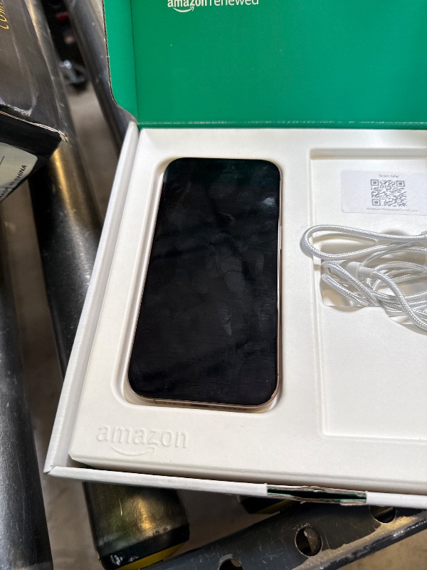 Photo 1 of Apple iPhone 16 Pro, US Version, 128GB, Desert Titanium - Unlocked (Renewed Premium)