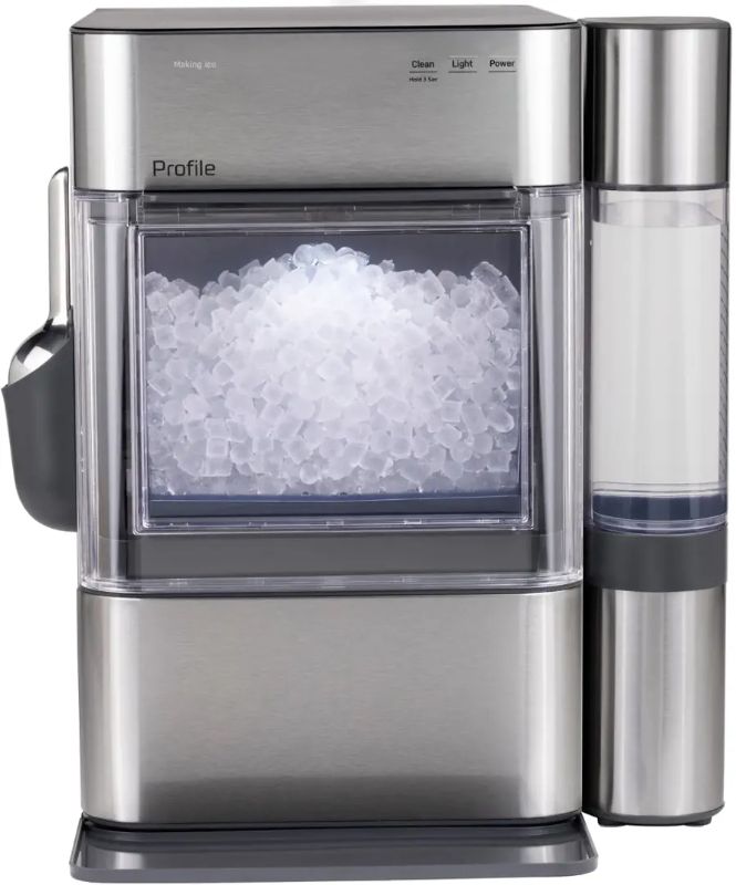 Photo 1 of GE Profile Opal 2.0 | Countertop Nugget Ice Maker with side tank | Ice Machine with WiFi Connectivity | Stainless Steel

