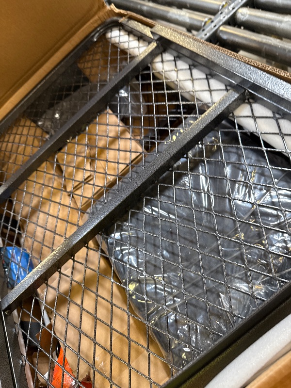Photo 1 of MeeFar Folding Hitch Mount Cargo Carrier Basket 60" X 20" X 6"+Waterproof Cargo Bag 16 Cubic Feet(58" 19" 24"),Hauling Weight Capacity of 500 Lbs and A Folding Arm.with Hitch Stabilizer,Net and Straps