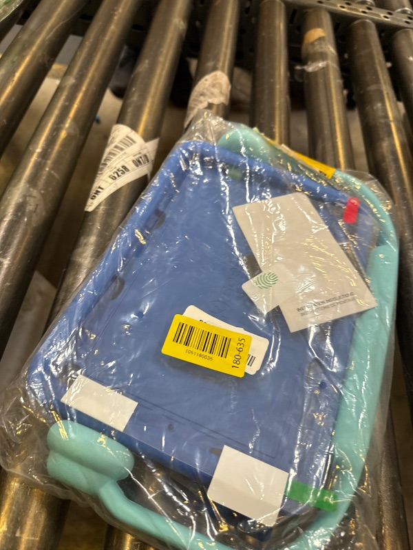 Photo 1 of OtterBox Made for Kids Case for iPad (A16) & iPad 10th Gen - FLOATIES (Blue), Durable, Easy Grip ridges, Easy to Clean (Single Unit Ships in Poly Bag, Ideal for Business Customers)