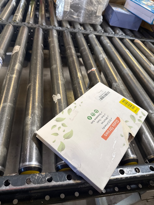 Photo 1 of 10 Pcs Reusable Straight Short Glass Straws,6''x10 mm Colorful Cocktail Glass Straws Shatter Resistant with 2 Cleaner Brush for Whiskey,Coffee,Juice,Soda Drinks,Teas