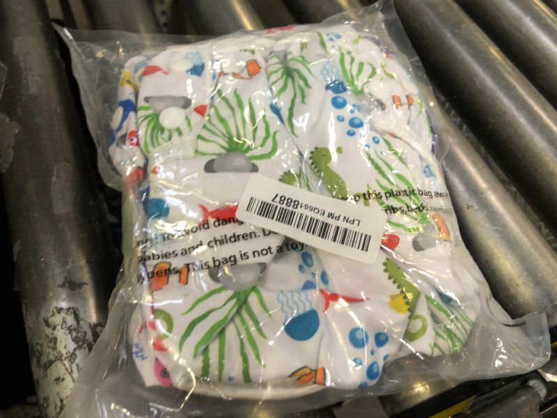 Photo 1 of Langsprit 3 Pack Swim Diaper for Baby & Toddle,Reuseable Washable Diaper Swim for Swimming Lesson & Baby Shower Gifts