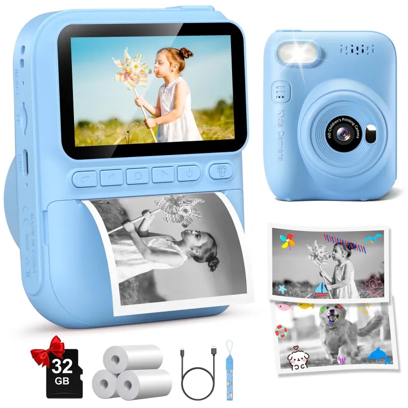 Photo 1 of Instant Print Camera for Kids,