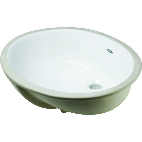 Photo 1 of American Standard 16 X 19" Oval Undermount Lavatory Sink White China
