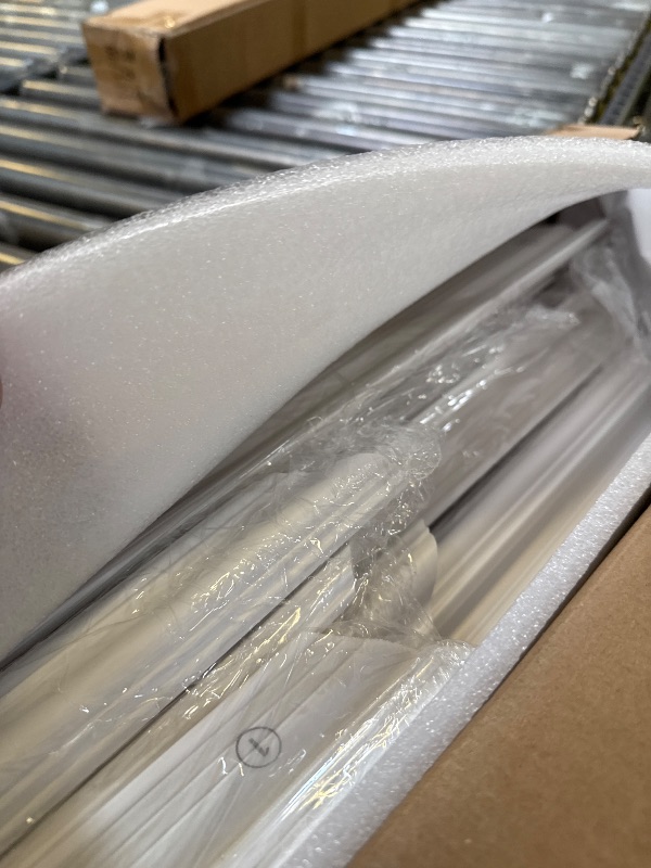 Photo 1 of Lunghaa 6-Frame Premade Accent Wall Molding Kit, Ready-to-Assemble Wainscoting Panels, Pre-Cut Chair Rail Moulding Trim for Home Décor