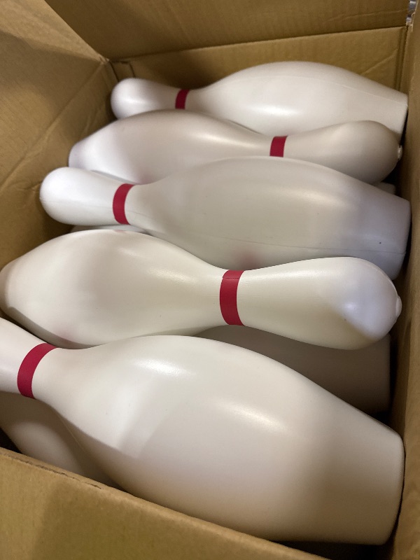 Photo 1 of Champion Sports Bowling Set with Plastic Pins - Ball Sold Separately