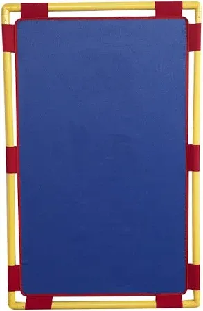 Photo 1 of Children's Factory Rectangle PlayPanel Kids Room Divider Panel, Classroom Partition, Free-Standing Screen for Daycare or Preschool, Blue