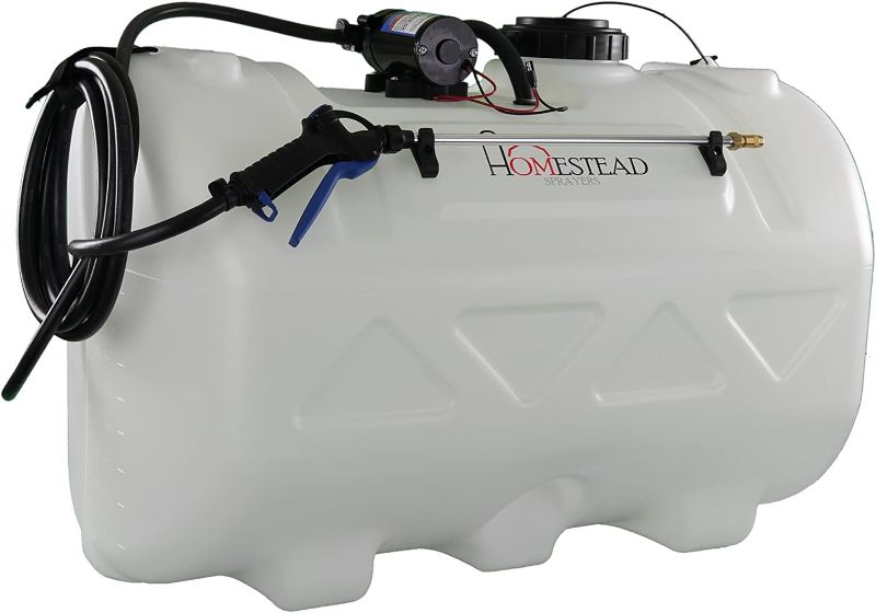 Photo 1 of HOMESTEAD SSO-01-060D-HS 60 Gallon Prime Spot Sprayer-2.2GPM, White
