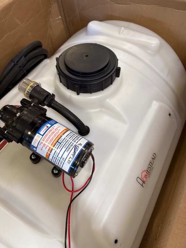 Photo 1 of HOMESTEAD SSO-01-060D-HS 60 Gallon Prime Spot Sprayer-2.2GPM, White
