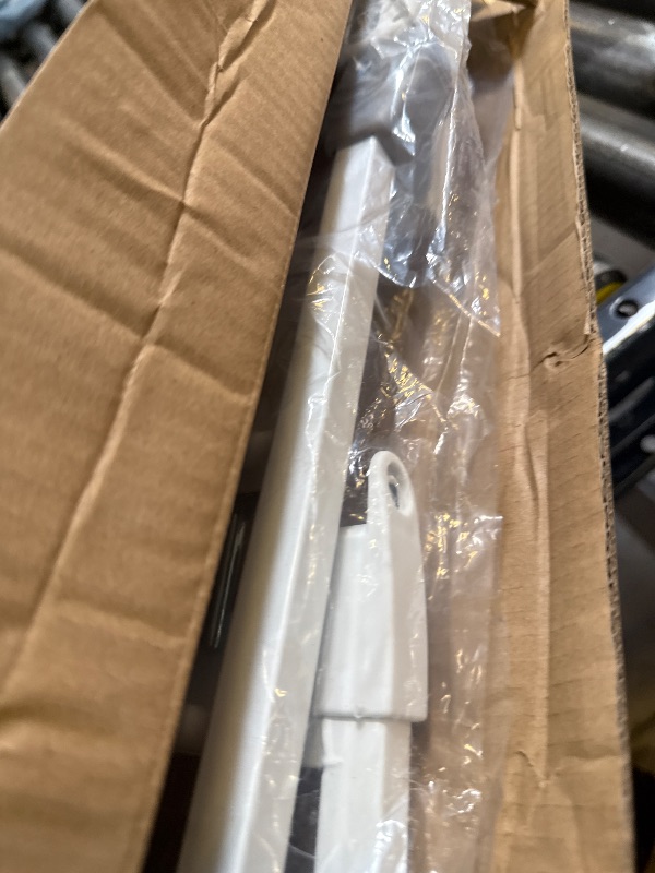 Photo 1 of Regalo Easy Step 36" Extra Tall Walk Thru Baby Gate, Includes 4-Inch Extension Kit, 4 Pack of Pressure Mount Kit and 4 Pack Wall Cups and Mounting Kit, White