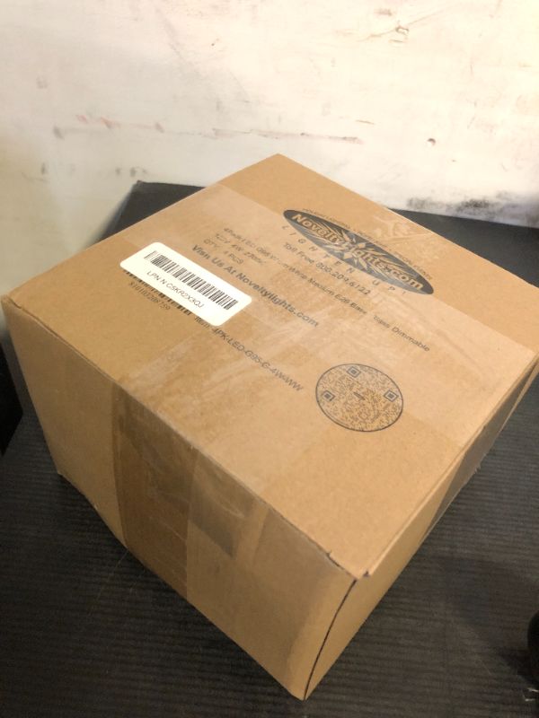 Photo 1 of Novelty Lights 4 Pack G95 Edison Style LED Globe Light Bulb, 4 Watt (40 Watt Equivalent) 400 Lumen 2700K Warm White, Dimmable Vintage Filament Globe, E26 Base