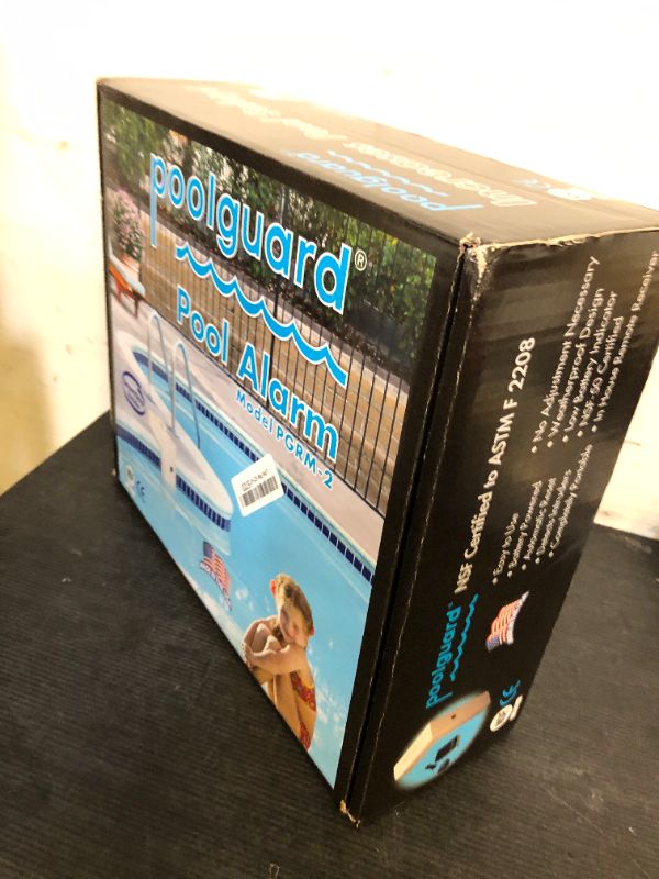 Photo 1 of Poolguard PGRM-2 In-Ground Pool Alarm, White