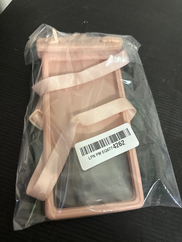 Photo 1 of wellhouse Waterproof Phone Pouch, Waterproof Phone Case for iPhone 16 15 14 13 12 Pro Max XS Samsung, IPX8 3D Cellphone Dry Bag Beach Essentials (1 Pack - Pink7.0, 7 inch)