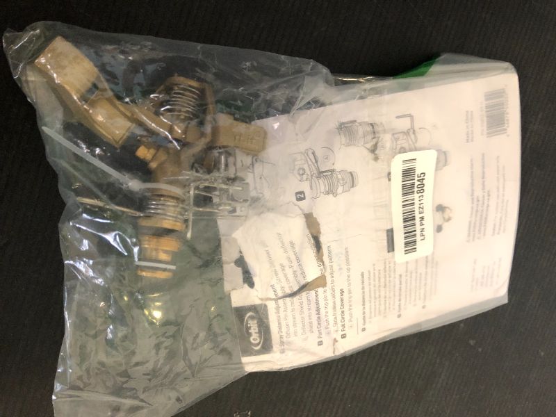 Photo 1 of Orbit 55032 1/2" BRS Sprinkler Head, Connection, Silver and Gold