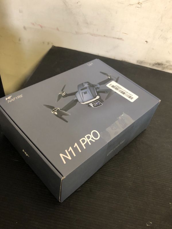 Photo 1 of NAFYRE N11 PRO GPS Drone with Camera for Adults 4K UHD, 90 Min Long Flight Time, Long Control Range, Auto Return, Follow Me, Brushless Motor, 5G FPV RC Quadcopter for Beginners