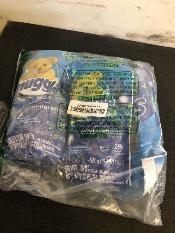 Photo 1 of (3 Pack) Snuggle Scent Boosters Concentrated Scent Pacs, Blue Iris Bliss